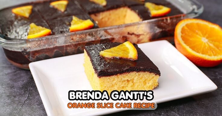 Brenda Gantt's Orange Slice Cake Recipe