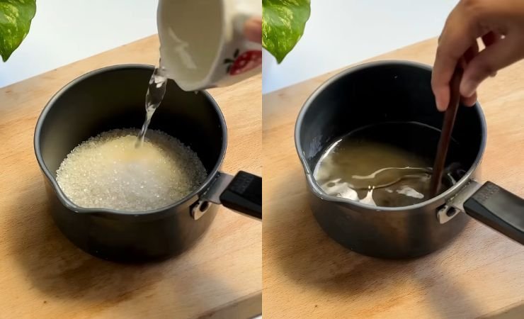 Cook the Sugar Syrup