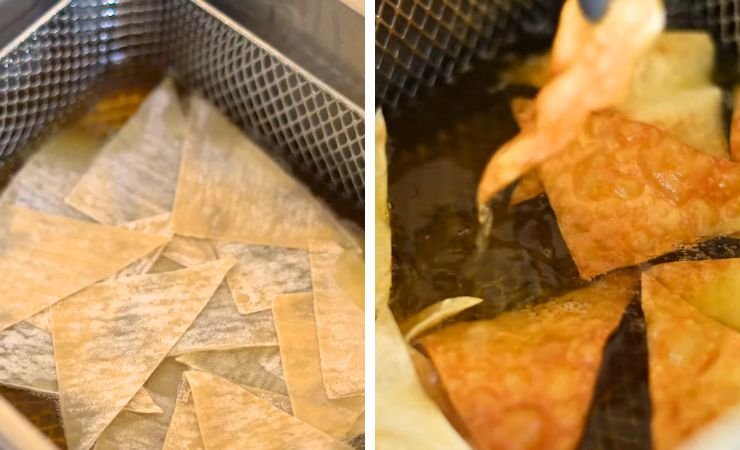 Fry the Wonton Chips