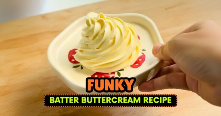 Funky Batter Buttercream Recipe