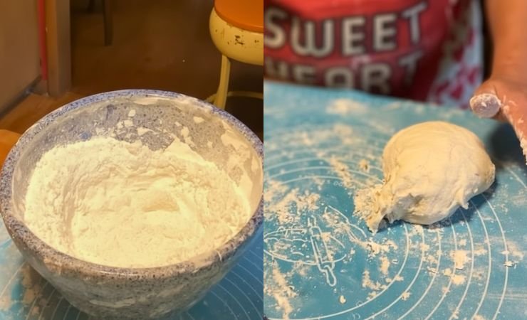 Dumpling Dough Preparation