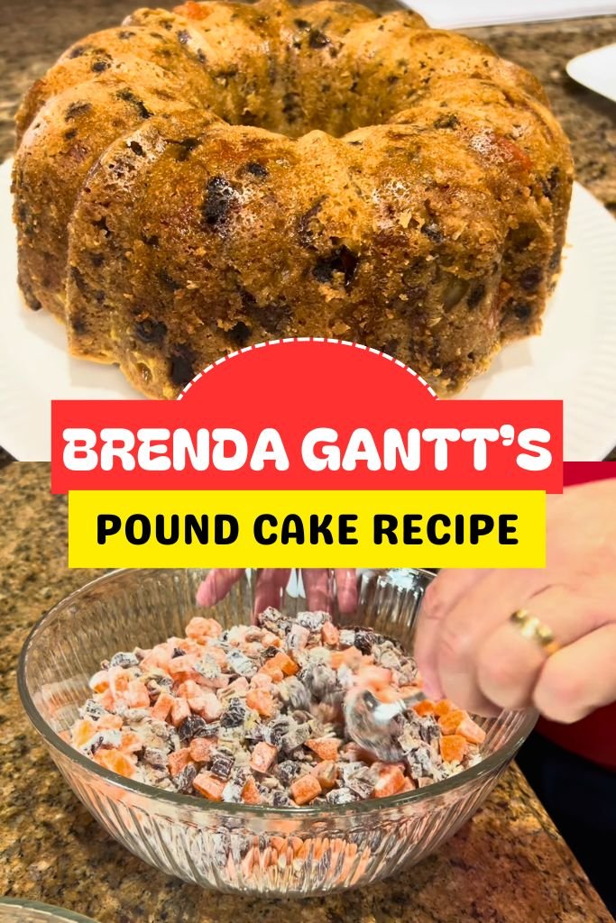 Brenda Gantt Pound Cake Recipe