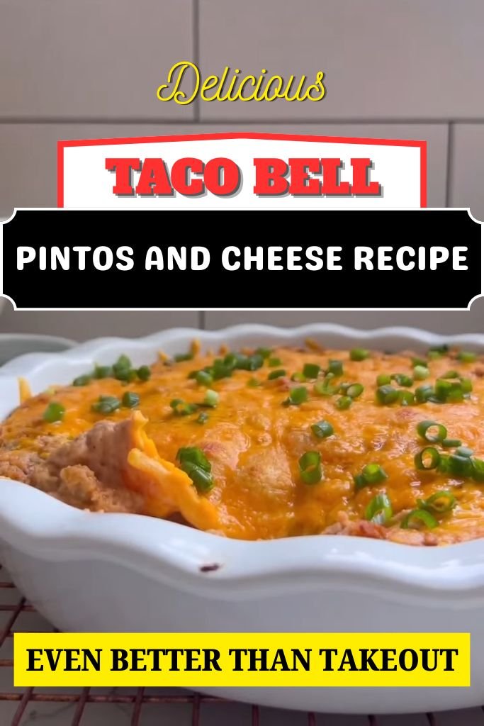 Taco Bell Pintos and Cheese