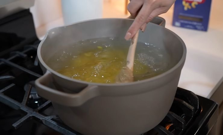 Cook the macaroni