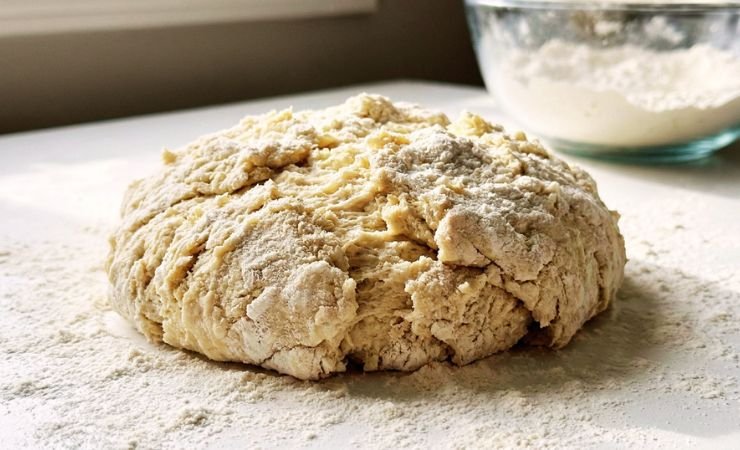 Turn out and fold the dough