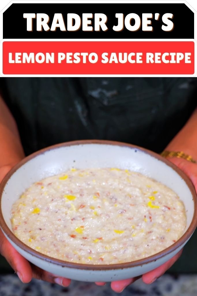 Trader Joes Lemon Pesto Sauce