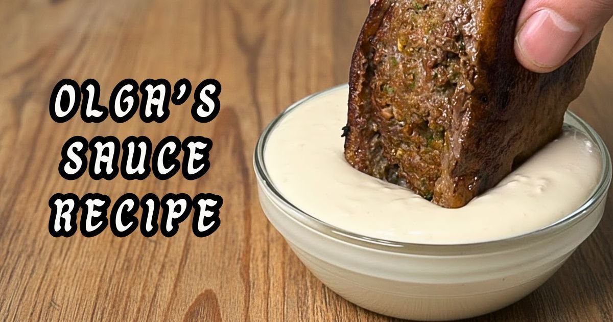 Olga’s Sauce Recipe