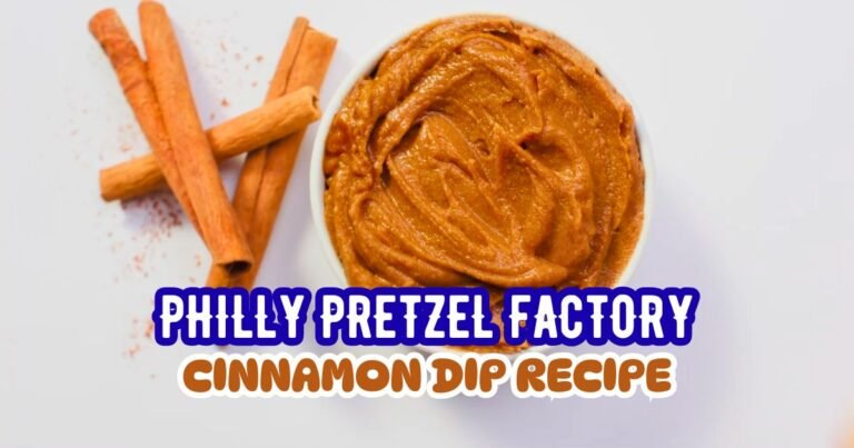 Philly Pretzel Factory Cinnamon Dip Recipe