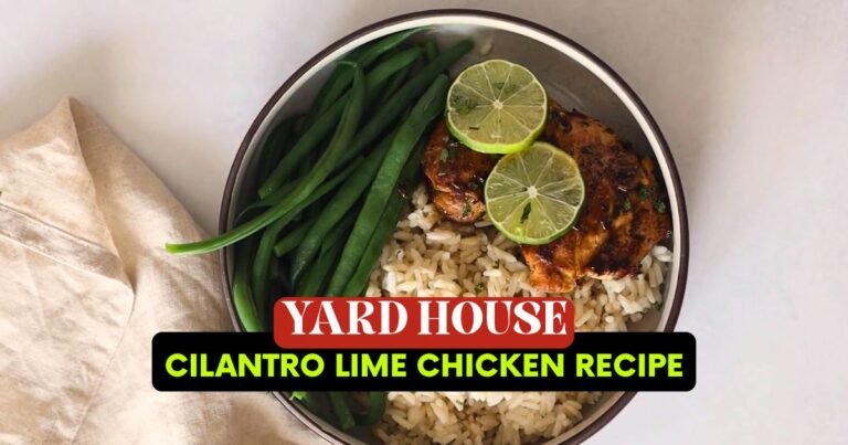 Yard House Cilantro Lime Chicken Recipe