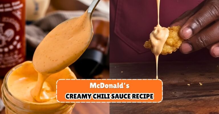 McDonald's Creamy Chili Sauce Recipe