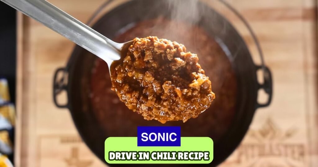 Sonic Drive In Chili Recipe