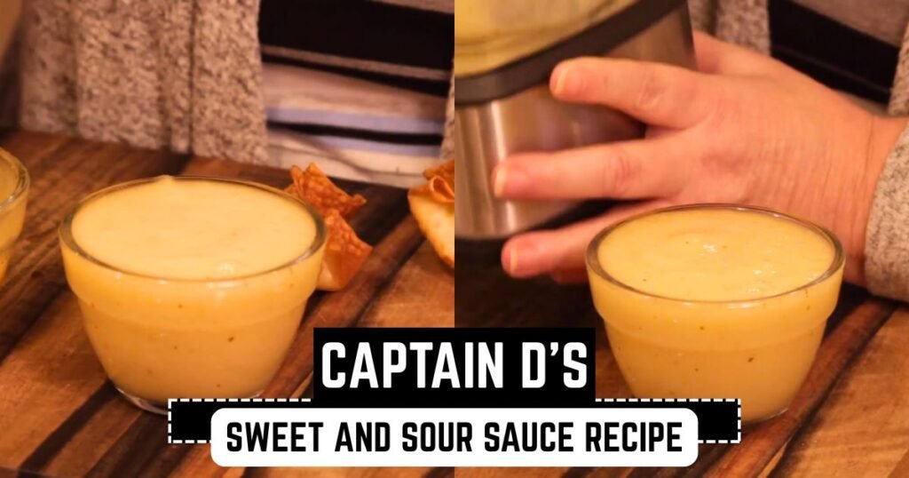 Captain D's Sweet And Sour Sauce Recipe