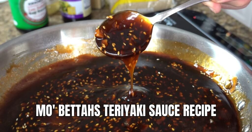 Mo' Bettahs Teriyaki Sauce Recipe