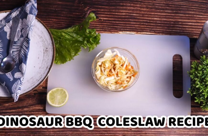 Dinosaur BBQ Coleslaw Recipe