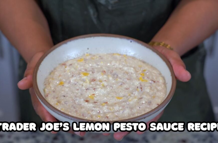 Trader Joes Lemon Pesto Sauce Recipe